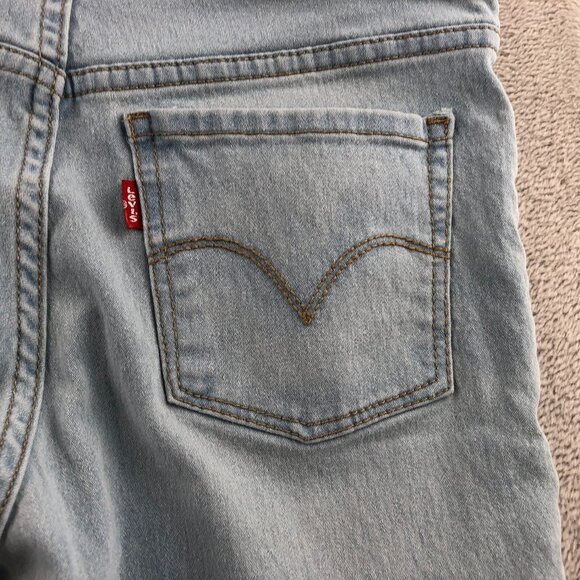 Levis Womens Jeans 25 Measured Pull-On Jegging Stretch Mid Rise Ankle Skinny Leg - Picture 9 of 11